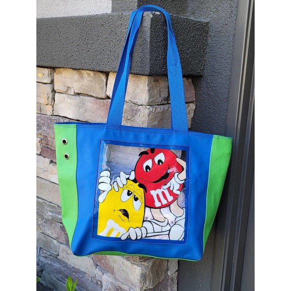 Vtg 1999 M&Ms Vinyl Beach Bag - Picture 2 of 7
